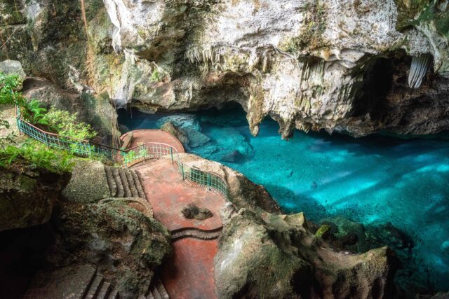 Blick in Höhle auf Santo Domingo Ausflug